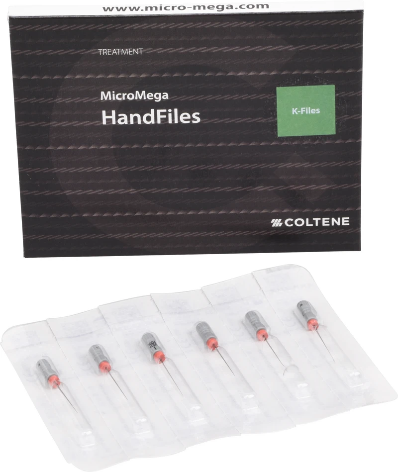 B6 K-Files  Packung  6 Stück 21 mm, ISO 008