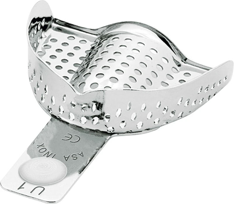 Abdrucklöffel   Stück  OK, XXS, perforiert, weiß