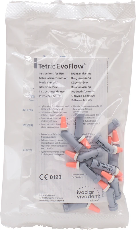 Tetric EvoFlow®  Packung  20 x 0,2 g Cavifil dentin A2