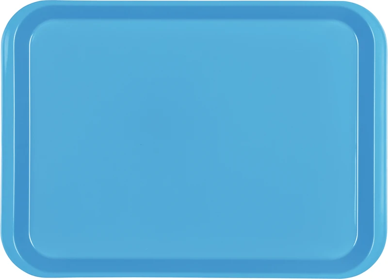 B-Lok Tray  Stück  Tray 34 x 24,5 x 2,2 cm, ohne Einteilung neonblau