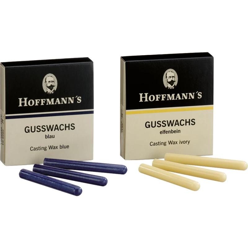 Hoffmann's Gusswachs  Packung  20 Stück blau