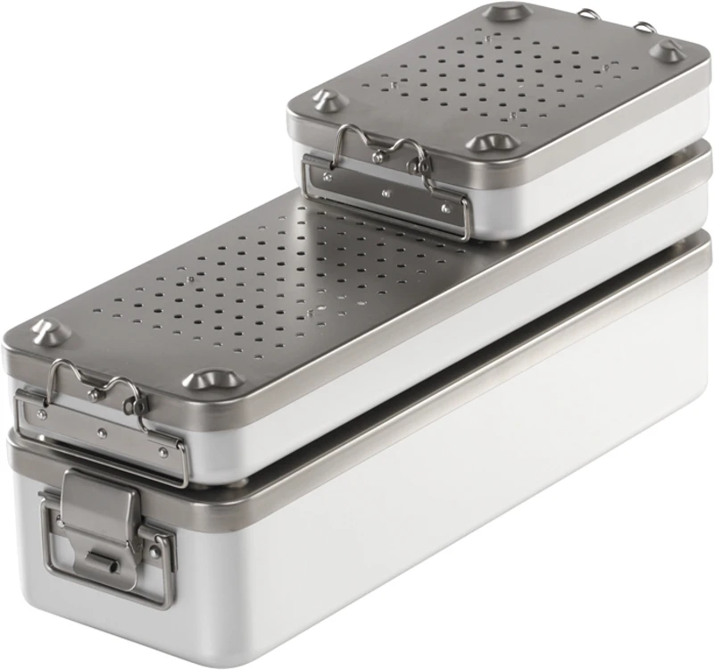 Sterilisierbehälter  Set  15M Behälter mit Einmal-Papierfilter