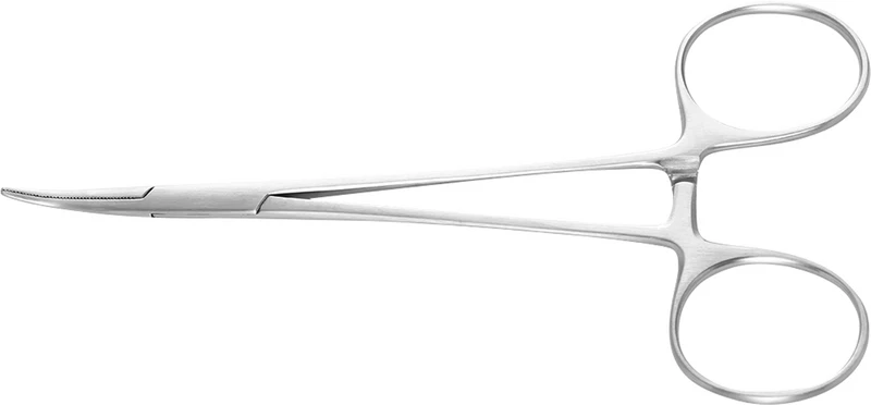 Arterienklemme Mikro-Mosquito  Stück  12 cm, gebogen