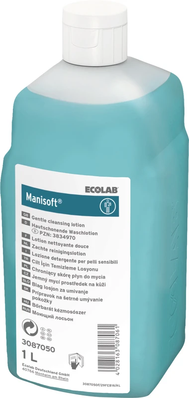 Manisoft®   Karton  12 x 1 Liter Spenderflasche