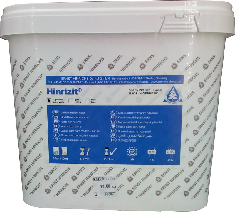 Hinrizit®  Eimer  10 kg superweiß (KFO)