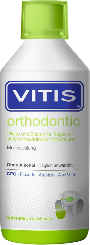 VITIS® orthodontic Mundspülung  Flasche  500 ml