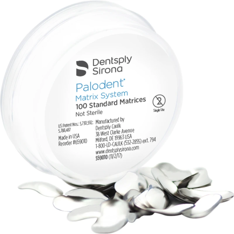 Palodent® Teilmatrizensystem  Nachfüllpackung  100 Matrizen standard