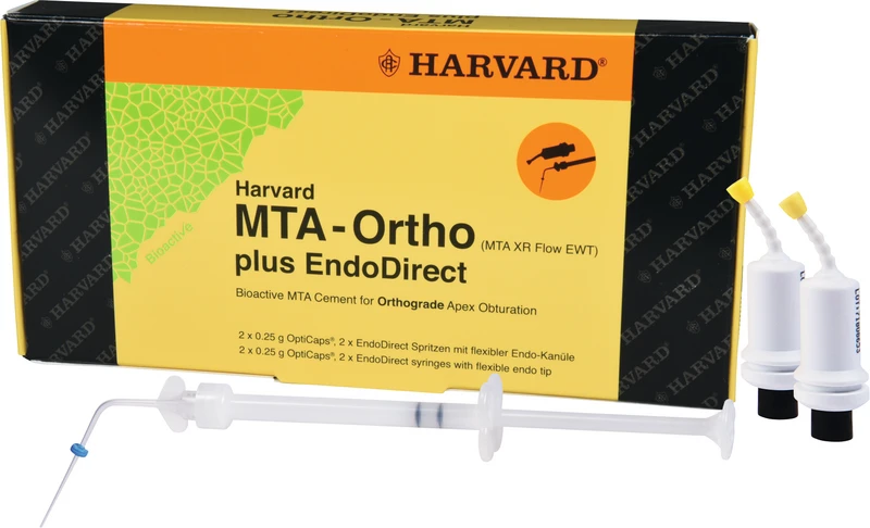Harvard MTA Ortho plus Endo Direct (MTA XR Flow EWT)  Packung
