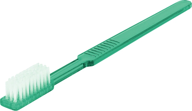 UNIBRUSH Einmal Zahnbürsten  Box  100 Stück grün