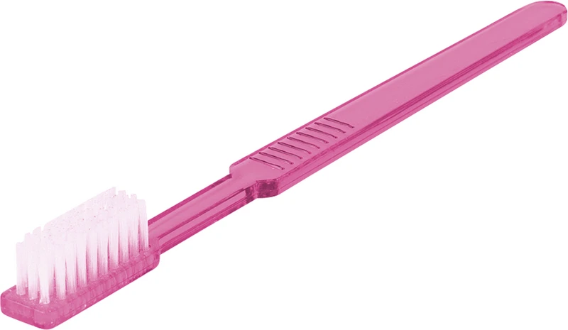 UNIBRUSH Einmal Zahnbürsten  Box  100 Stück pink
