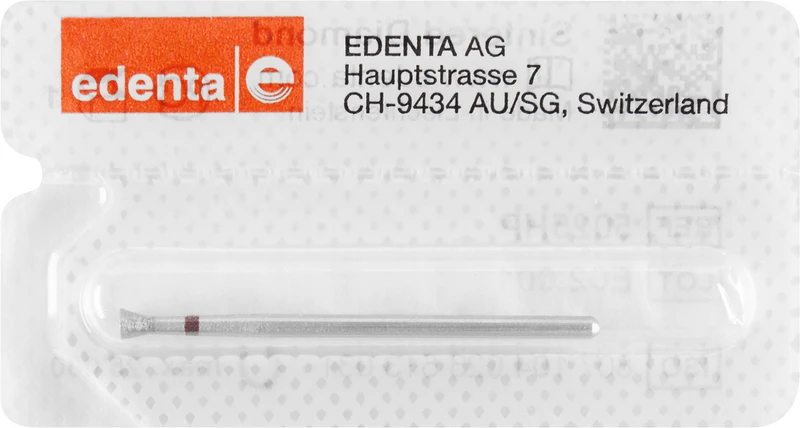 Sinterdiamanten 50  Stück  rot fein, HP, Figur 023, 2 mm, ISO 031