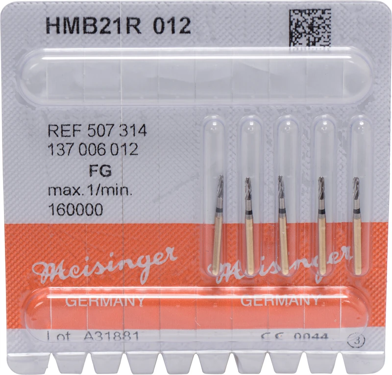 Black Cobra HM B21R  Packung  5 Stück Querhiebverz., schwarz, FG, Figur 137 rund, 4,1 mm, ISO 012