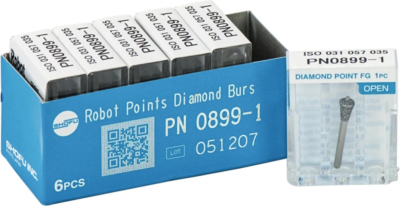 Robot Points FG  Packung  6 Stück FG, Figur Spezialform, 5,7 mm, ISO 035