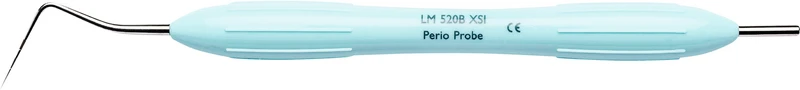 LM PA-Sonden \ Parodontometer   Stück  Figur 52, einendig, hellblau, LM-ErgoMax Griff