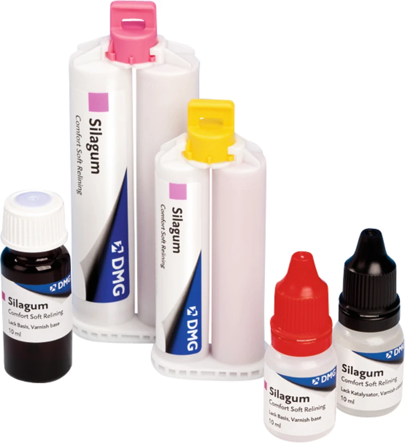 Silagum Comfort  Packung  50 ml Doppelkartusche, 12 Automix-Tips