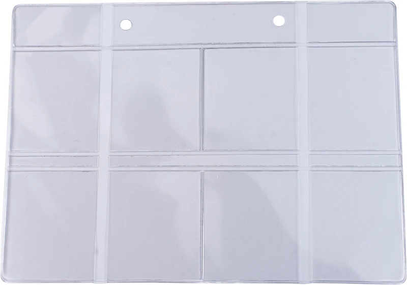 Dentalfilmtasche  Packung  50 Stück Filmformat bis 4 x 5 cm für 8 Zahnfilme ohne Datenfeld, mit Lochung, Nr. 80253