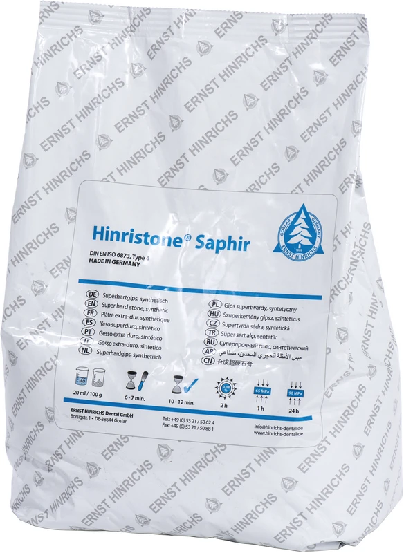 Hinristone® Saphir  Beutel  5 kg lichtgrau