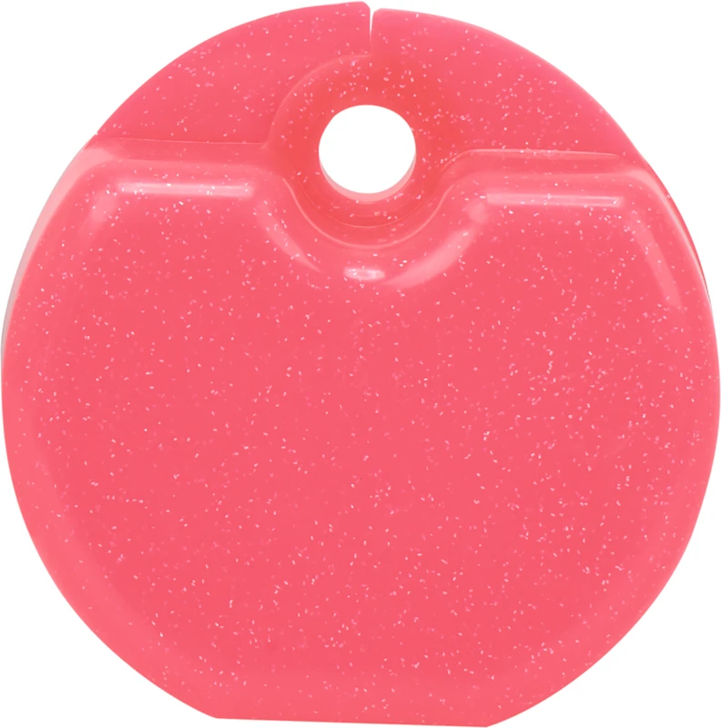 Zahnspangendose Glitter  Stück  neonpink