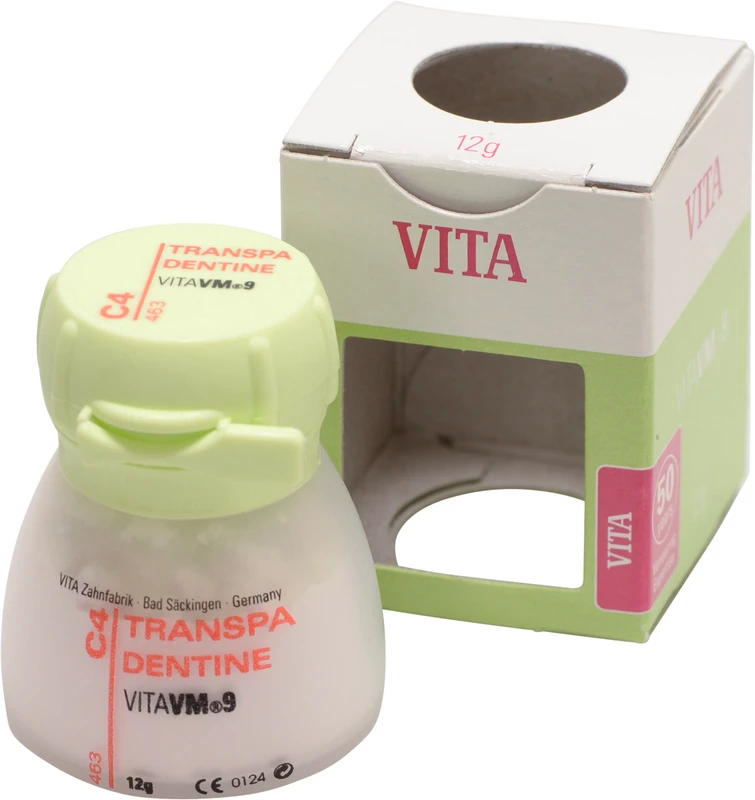 VITA VM® 9 classical A1-D4®  Dose  12 g Pulver transpa dentine C4