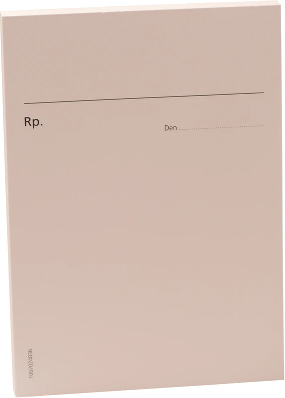 Rezeptformular   Stück  100 Blatt