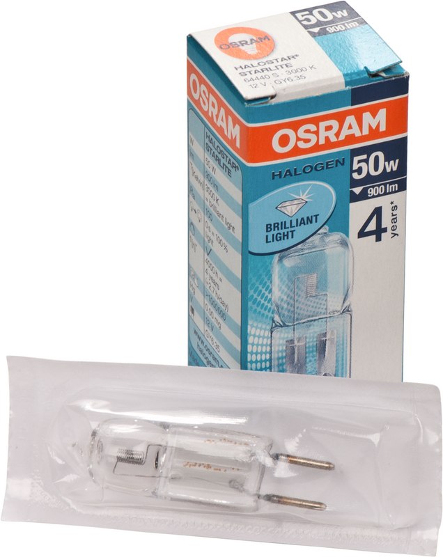 Lampen für OP-Leuchten  Stück  Osram 12V 50W, für Philips 64440