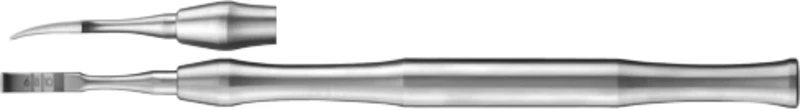 OSTEOTOM Knochenmeißel  Stück  1610\3, 3 mm, gebogen