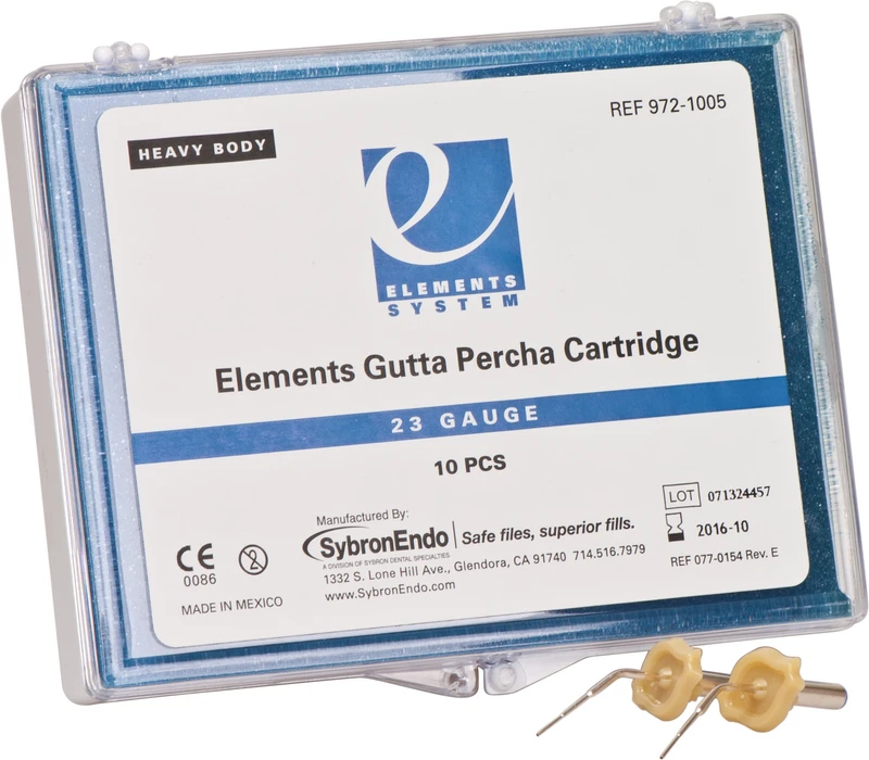 Gutta Percha  Packung  10 Stück 23 GA, heavy