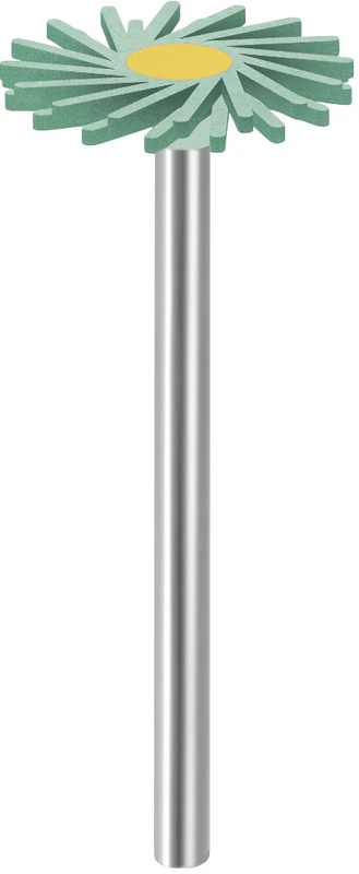 EVE DIACERA TWIST  Stück  grün mittel, HP, Figur Twist, 17 x 1,6 mm