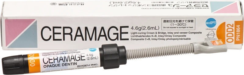 CERAMAGE   Spritze  4,6 g opaque dentin D2
