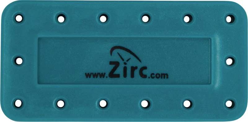 Bohrerständer  Stück  für 14 Instrumente, türkis, 7,5 x 3,8 x 1,3 cm