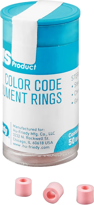 IMS Farbkodierungsringe mini  Packung  50 Stück IMS-12810, pink