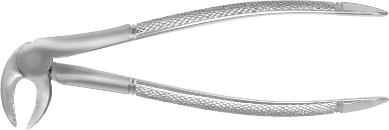 Zahnzangen Unterkiefer  Stück  FX33E, gezackt, untere Wurzeln, beide Seiten