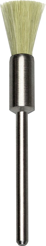 TEK-1 Pinselborsten  Packung  10 Stück montiert, weich, Ziegenhaar