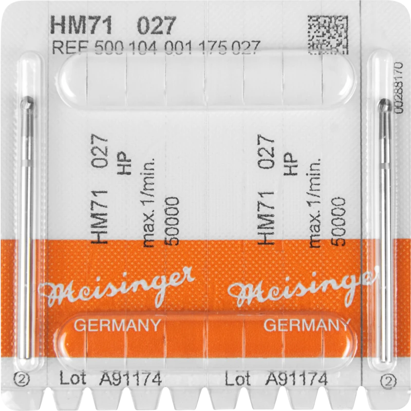 HM-Bohrer 71  Packung  2 Stück HP, Figur 001, ISO 027
