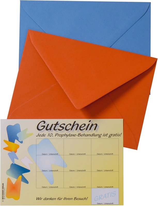 Prophylaxe-Gutschein   Packung  20 Stück