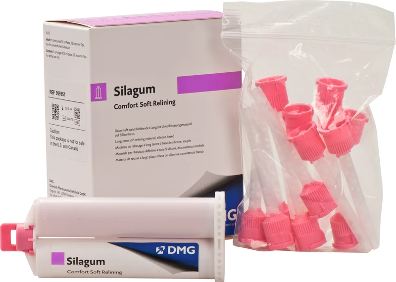 Silagum Comfort  Packung  50 ml Doppelkartusche, 12 Automix-Tips