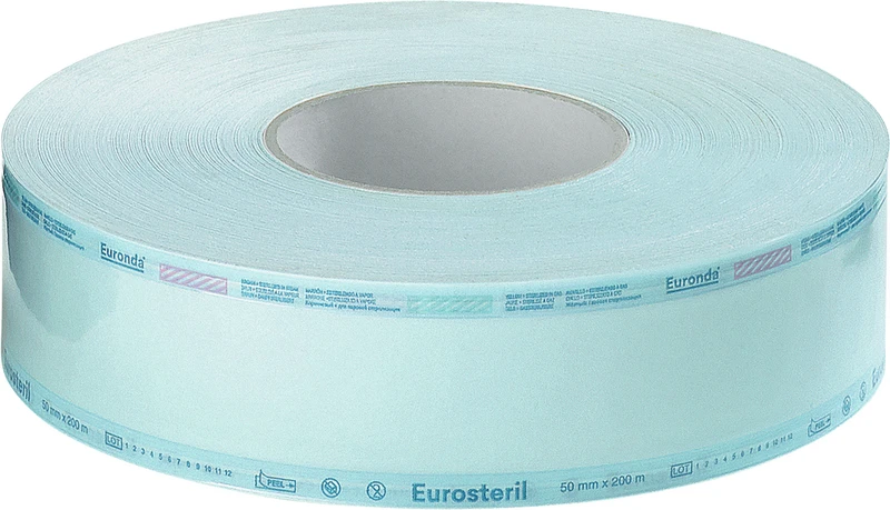 Eurosteril Pro Sterilisationsfolie   Rolle  200 m, 50 mm