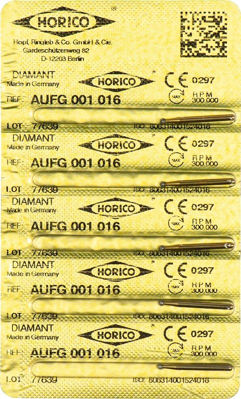 Diamant AuFG 001  Packung  5 Stück FG, Figur 001, ISO 016