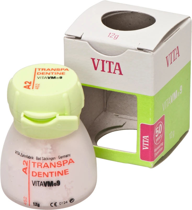 VITA VM® 9 classical A1-D4®  Dose  12 g Pulver transpa dentine A2