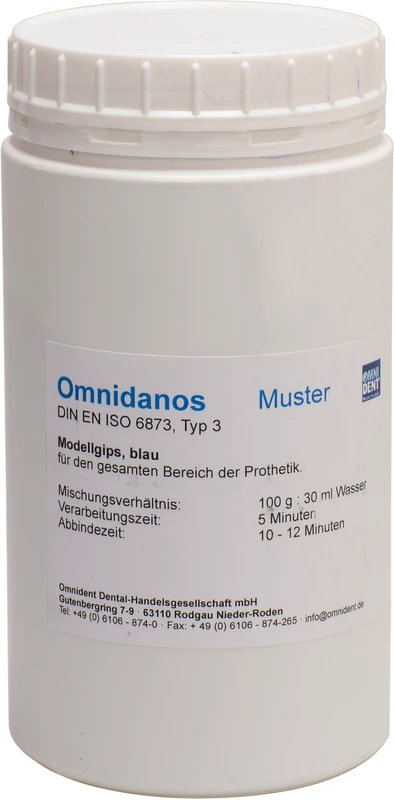 Omnidanos  Muster  1 kg blau