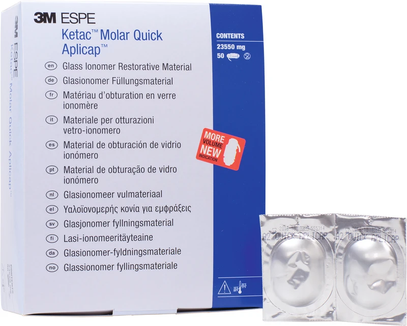 Ketac Molar Quick  Packung  50 Stück A2