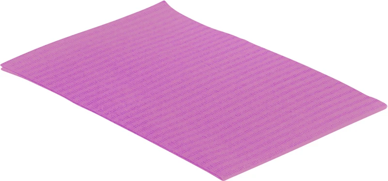 Einmal-Patientenservietten  Packung  500 Stück magenta, 33 x 45 cm