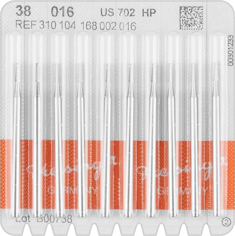 Stahlbohrer 38  Packung  10 Stück HP, Figur 168 konisch, 5,1 mm, ISO 016