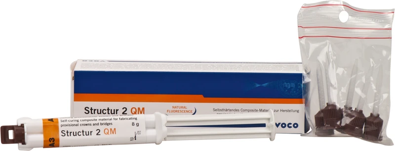 Structur 2 QM  Packung  8 g QuickMix Spritze A3, Mischkanülen Typ 10