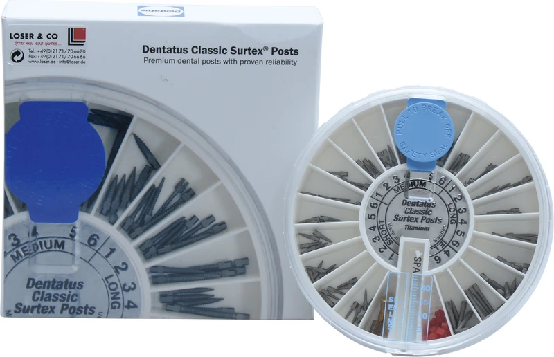 Classic Surtex Titan Wurzelstifte  Nachfüllset  120 Stifte inkl. Zubehör