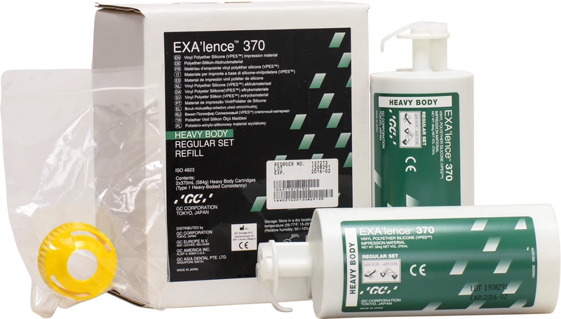 GC EXA'lence 370  Refill Packung  2 x 370 ml Kartusche Heavy Body Regular