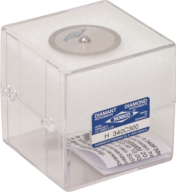 DIAFLEX® 340  Stück  doppelseitig, rot fein, HP, Figur 340 C, 0,3 mm, ISO 300