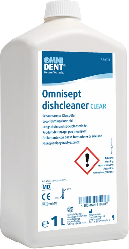 Omnisept dishcleaner Clear  Flasche  1 Liter