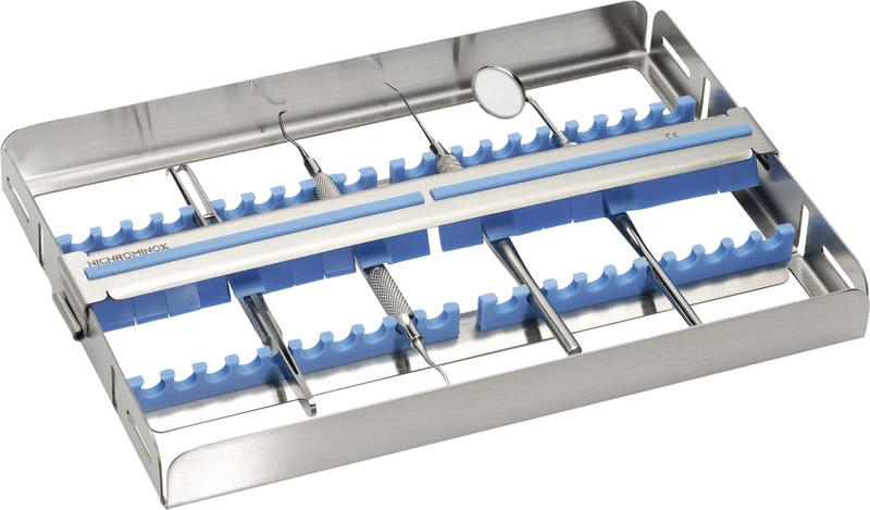 Flexi Clip   Stück  blau,   26 x 18 x 2,7 cm, für 20 Instrumente 