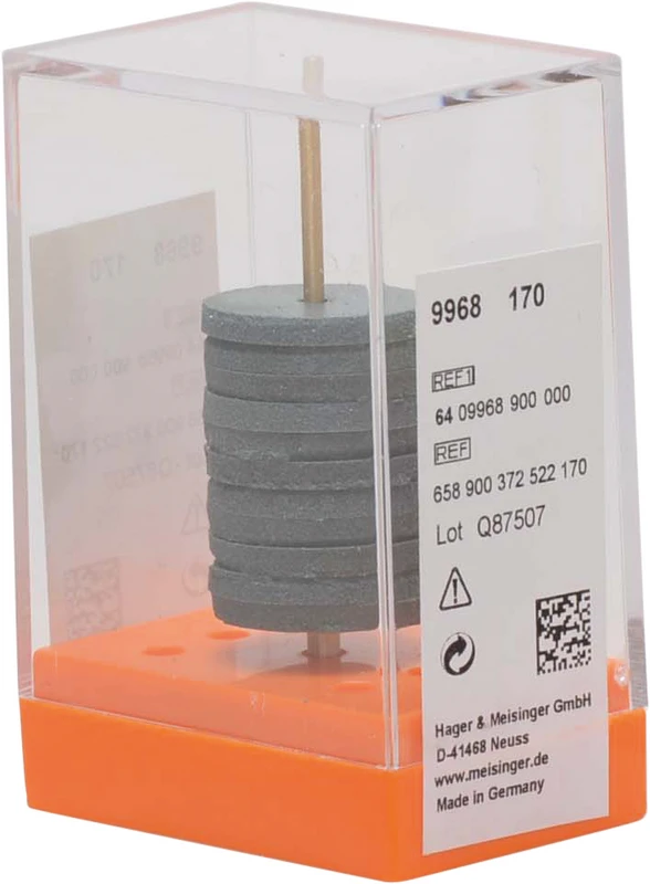 Universalpolierer 9968  Packung  10 Stück unmontiert, grün, Figur 372, 2 mm, ISO 170